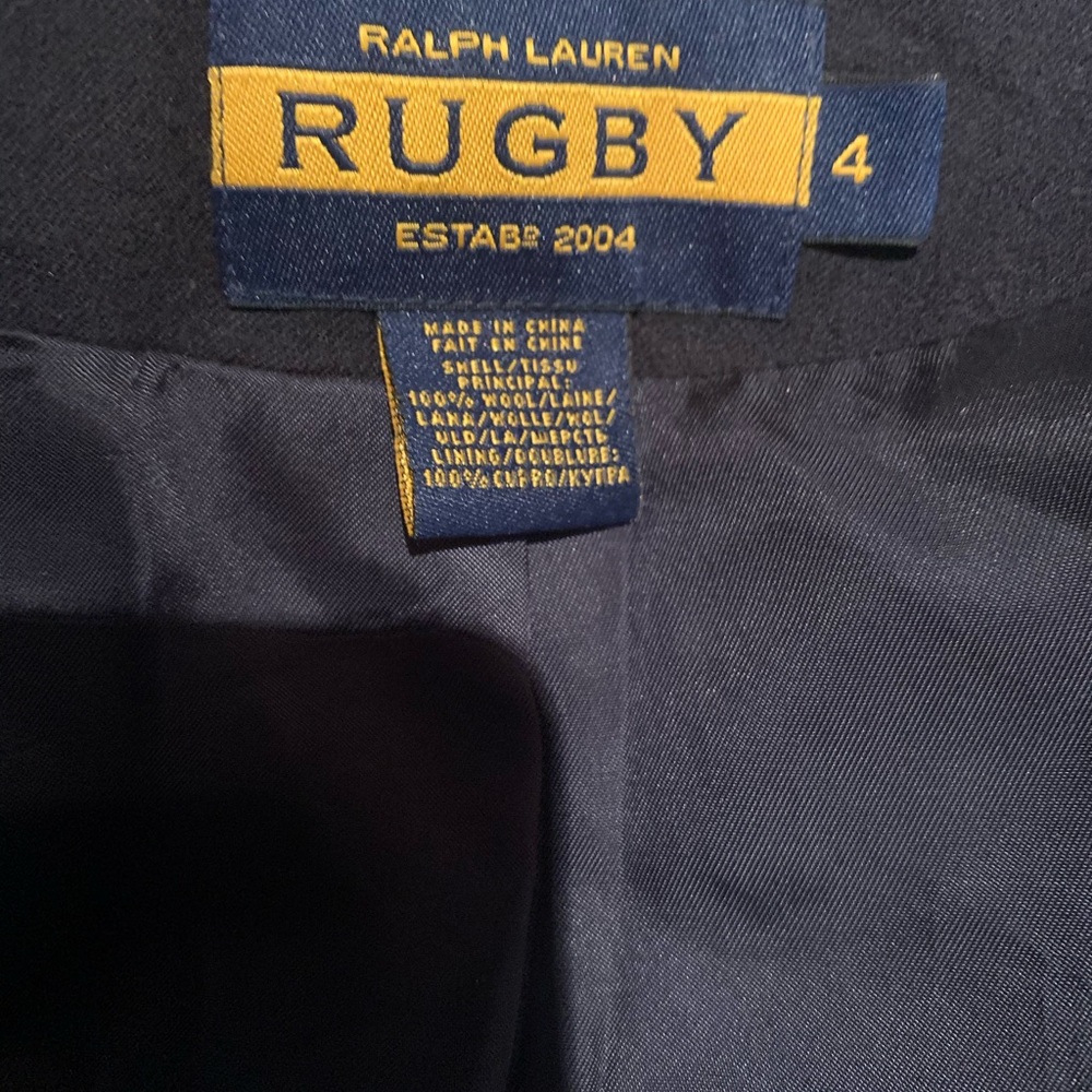 Navy Rugby blazer - Picture 2 of 3